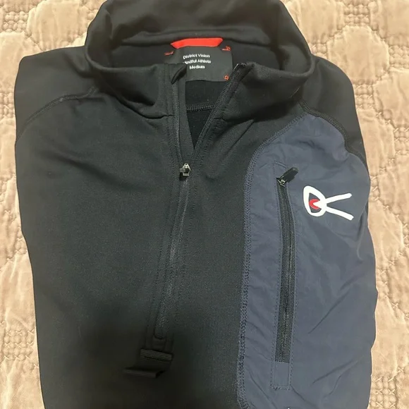 District Vision Half-Zip Grid Fleece - Medium - Picture 2 of 5